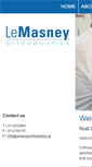 Mobile Screenshot of lemasneyorthodontics.ie